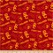 Licensed NCAA USC Tone on Tone USC-1178 Cotton Fabric by the Yard